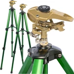 2 Pack Impact On Tripod, Rotating Water Sprinklers For Yard Lawn And New. Price: $132.58.