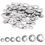 100 Pcs Lock Washers Assortment Kit 304 Stainless Steel Internal Tooth Star New. Price: $17.15.