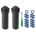 Rain-bird 5000 Series Rotor Sprinkler Head 5004 Pc Model, Adjustable 2 Pack New. Price: $42.99.