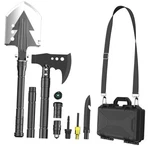 Camping Shovel Axe Outdoor Tactical Survival Tool Set With 3 Tubes New. Price: $80.18.