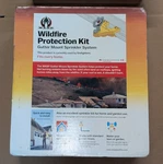 P, Wildfire Protection Kit, Two Roof Sprinklers For Gutter, Wall, Fence New. Price: $72.48.