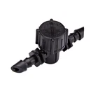 Raindrip 612010B Poly Or Vinyl Tubing Double-barbed In-line Valve 1/4 In. New. Price: $15.75.