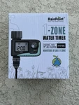 Rainpoint Sprinkler Timer Outdoor Programmable Water Garden Hose 1-ZONE New. Price: $10.99.