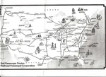 America-amtrak Passenger Service National Route Systems Start Up 1972 Used. Price: $10.00.