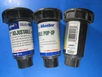 Orbit 2" Adjustable Pop Up Sprinkler Head Model 54116 Lot Of 3 Open. Price: $9.00.