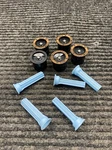 Nos Lot Of 5 Rain Bird 12' Dual Spray Half Circle Nozzle 0- 180 Degrees Open. Price: $18.75.