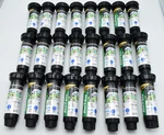 24 Pack Rain Bird 1804FDSP25 4" Pop-up Sprinkler 360 Full Circle 8'-15' Distance New. Price: $119.99.