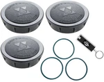 Pack Rainbird Sprinkler Head Cap And Seals, 1800XC - Black New. Price: $21.54.