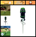 6-PACK Gear Drive Sprinkler System, Adjustable Spray, Lawn & Garden Irrigation New. Price: $231.99.