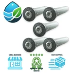 5 Hunter PROS-06 6" Pro-spray Pop-up Sprinkler Body Inlet Nozzle Included New. Price: $52.07.
