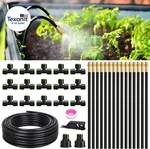 50FT Drip Irrigation System, Garden Watering Kit With 15PCS 360 Adjustable Coppe New. Price: $50.23.