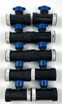 Orbit 31373 Blu-lock Push Tee Connector 3/4 X 1/2 Dia. In. (pack Of 10) New. Price: $27.53.