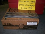 Encore Fastening Stanley Type Hartco Clips Sz CLP-3G ( 3600 Per Box ) Galvanized New. Price: $129.99.