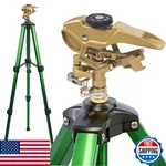 Hourleey Impact Sprinkler Tripod, Zinc Head, 3/4" Connector, Yard/garden New. Price: $58.31.
