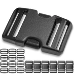 Coobigo 6 Set Inch Plastic Quick Release 1.5", C-1.5"BUCKLES Clips New. Price: $14.76.
