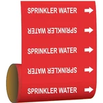 Brady 15593 Pipe Markr,sprinkler WATER,12IN H,12IN 8VXV8 New. Price: $161.21.