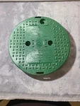 Sprinkler Irrigation Control Valve Box Lid 9.5" Nds Green Open. Price: $11.99.