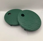 2 Pcs Valve Box Lid 5.5" Od 6" Replacement Irrigation Cover Ground Sprinkler Open. Price: $17.99.