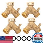Xiny Tool Brass Garden Hose Splitter 2 Way Solid Valves New. Price: $50.73.