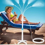 Misters For Outside Patio, Adjustable Riser Tube (up To 46IN) With 26.2FT No Box Open. Price: $24.99.