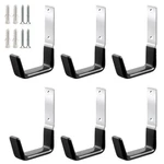 Geewatom Heavy Duty Steel Garage Hooks, Utility Hanger, Anti-slip, 6 Pack New. Price: $30.38.