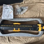 Melnor 65154AMZ Xt Turbo Oscillating Sprinkler, Metal Base, 4,500 Sq. Ft., Quick Used. Price: $25.49.