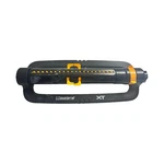 Melnor Xt Oscillating Lawn Sprinkler, Analog/mechanical Control, Black/yellow Used. Price: $9.00.