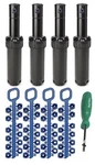 Rain Bird 5000 Series Rotor Sprinkler Heads Bundle Nozzles & Adjustment Tool 4 New. Price: $57.27.