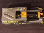 Melnor Deluxe Turbo Oscillating Sprinkler Flow Control XT4200M Open. Price: $94.99.
