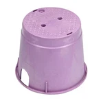 10 In. H, Round Standard Series Valve Box Cover, Purple Reclaimed Wat New. Price: $20.20.