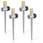 4 Pack Metal Lawn Sprinkler Automatic Garden Water On Spike Base 36... New. Price: $45.30.