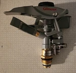 Gilmour 5800 Sq. Ft. Coverage Heavy Duty Sprinkler Head Gray New. Price: $13.50.