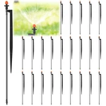 Geelin 25 Pcs 360 Degree Drip Irrigation Spray Emitters With 12 Inch Stakes, ... New. Price: $25.84.