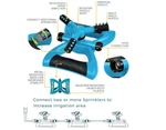 Fortivo Blue Arm Lawn Sprinkler 360 Degree Rotating Wide Coverage New. Price: $9.95.