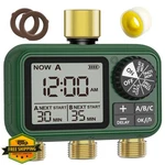 Xinfuture Sprinkler Timer 3 Outlet Brass Programmable Water Controller New. Price: $69.99.
