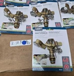 Orbit Brass Adjustable Impact Sprinkler Heads 40' 360 New 55032 !K723G. Price: $29.47.