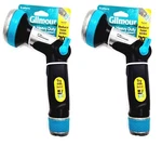 2 Pack Gilmour Heavy Duty Garden Water Hose Spray Nozzle 8-PATTERN Thumb Control New. Price: $25.99.