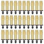 30PCS 1/4" Adjustable Copper Atomizing Nozzle Drip Irrigation Sprayer 4/7MM A... New. Price: $14.46.