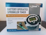 Orbit 57865 Outdoor Battery Sprinkler Water Controller New. Price: $63.95.