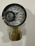 Orbit Model #53020 3/4" Water Pressure Gauge Up To 200 Psi Brass New Unopened. Price: $9.80.