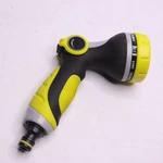 Itopfox 10-PATTERN Water Gun Spray Hose Nozzle Thumb Control Sprinkler Yellow Open. Price: $17.23.