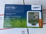 Orbit Station Easy Set Logic Indoor Sprinkler Timer Model: 57874 Open. Price: $17.50.