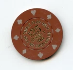 25.00 Chip From The Orbit Inn Casino Las Vegas Nevada Ncv Used. Price: $8.00.