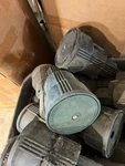 Old School Nelson 6764 Brass & Plastic Shell Sprinkler Impact Heads - Used. Price: $29.99.