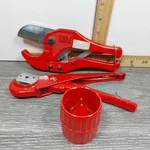 Vtg Orbit Sprinkler Pvc/poly Pipe Cutter Combo Set Safety Cutting Tawain Cleaner Used. Price: $18.88.