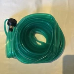 Funjee Garden Soaker Hose 25FT 1/2" Heavy Duty WITH/12MM Adaptor Open. Price: $15.95.
