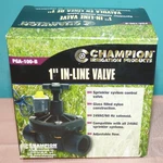 Champion Irrigation Products 1" Line Sprinkler Valve PGA-100-B, 24VAC/60 Hz New. Price: $10.10.
