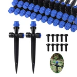 Irrigation Emitters,with Adjustable 360 Degree Water Flow Drippers Spray... New. Price: $43.51.