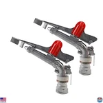 2" DN50 Irrigation Sprinkler - 360 Rotating Lawn & Garden Spray Gun, Pack Of New. Price: $138.23.