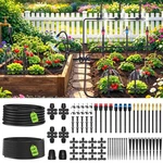 Best Mixc 2026-UPGRADE 360 Adjustable Drip Irrigation System Kit, 133FT Bendable New. Price: $56.75.